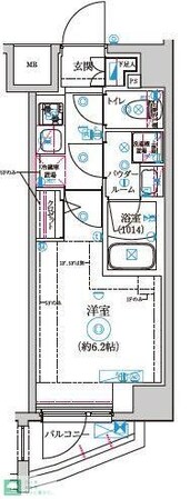 セジョリ高井戸IIの物件間取画像